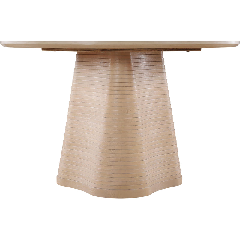 Meridian Bernada Natural Dining Table IMAGE 4
