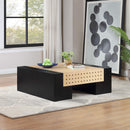 Meridian Mondrian Black Coffee Table IMAGE 2