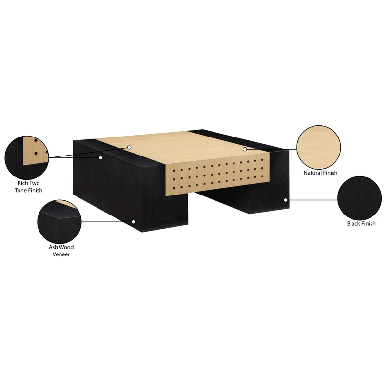 Meridian Mondrian Black Coffee Table IMAGE 6