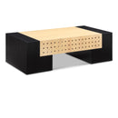 Meridian Mondrian Black Coffee Table IMAGE 1