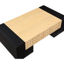 Meridian Mondrian Black Coffee Table IMAGE 5