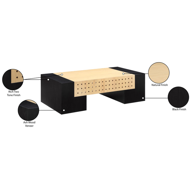 Meridian Mondrian Black Coffee Table IMAGE 6