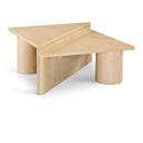 Meridian Pavillion Natural Coffee Table IMAGE 1