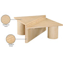 Meridian Pavillion Natural Coffee Table IMAGE 6