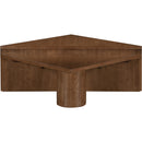 Meridian Pavillion Walnut Coffee Table IMAGE 3