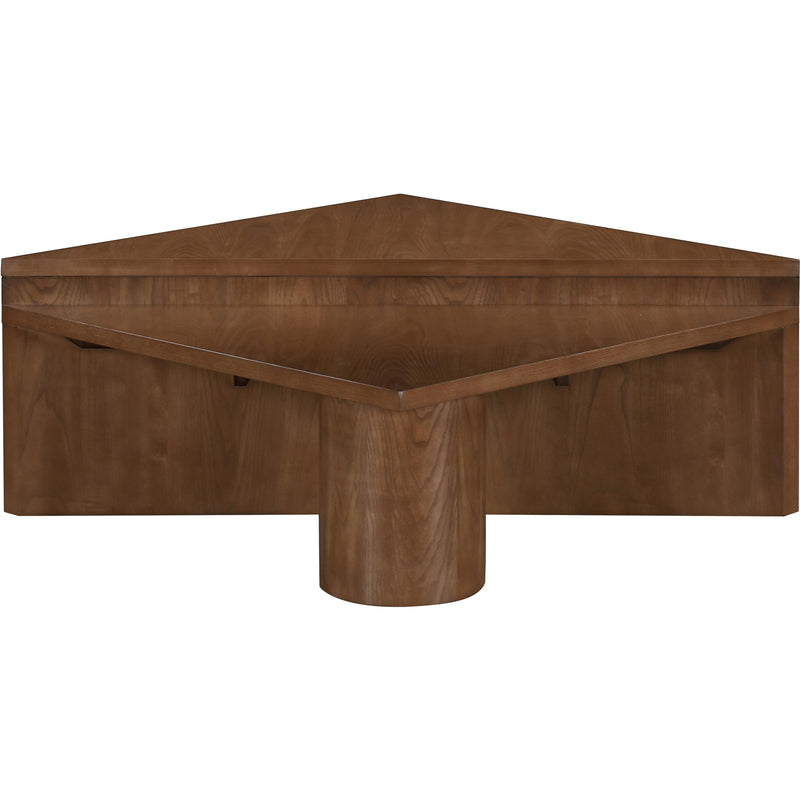 Meridian Pavillion Walnut Coffee Table IMAGE 3