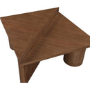 Meridian Pavillion Walnut Coffee Table IMAGE 4