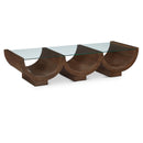 Meridian Beverwil Brown Coffee Table IMAGE 1