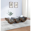 Meridian Beverwil Brown Coffee Table IMAGE 2
