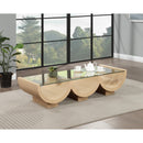 Meridian Beverwil Natural Oak Coffee Table IMAGE 2