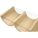 Meridian Beverwil Natural Oak Coffee Table IMAGE 4