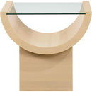 Meridian Beverwil Natural Oak End Table IMAGE 3