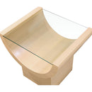 Meridian Beverwil Natural Oak End Table IMAGE 4