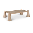 Meridian Wyndham Natural Oak Coffee Table IMAGE 1