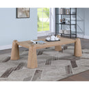 Meridian Wyndham Natural Oak Coffee Table IMAGE 2