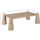 Meridian Wyndham Natural Oak Coffee Table IMAGE 7