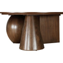 Meridian Revive Brown Coffee Table IMAGE 5