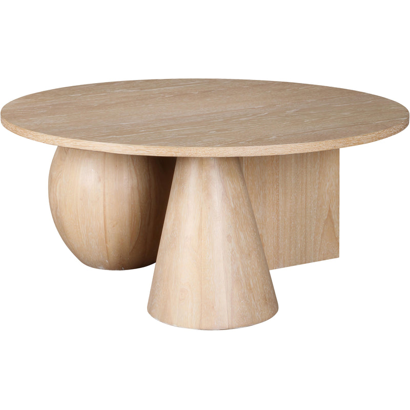 Meridian Revive Natural Oak Coffee Table IMAGE 3