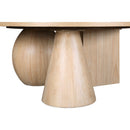 Meridian Revive Natural Oak Coffee Table IMAGE 5