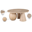 Meridian Revive Natural Oak Coffee Table IMAGE 6