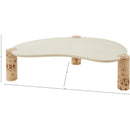 Meridian Thor Natural Burl Wood Coffee Table IMAGE 7