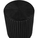 Meridian Ronin Black End Table IMAGE 3