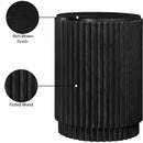 Meridian Ronin Black End Table IMAGE 5