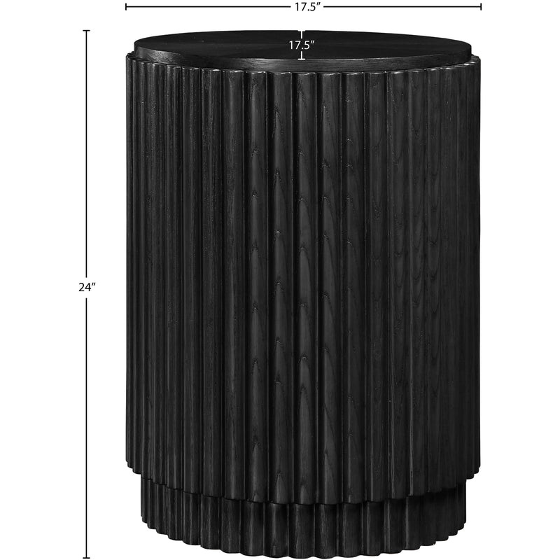 Meridian Ronin Black End Table IMAGE 6