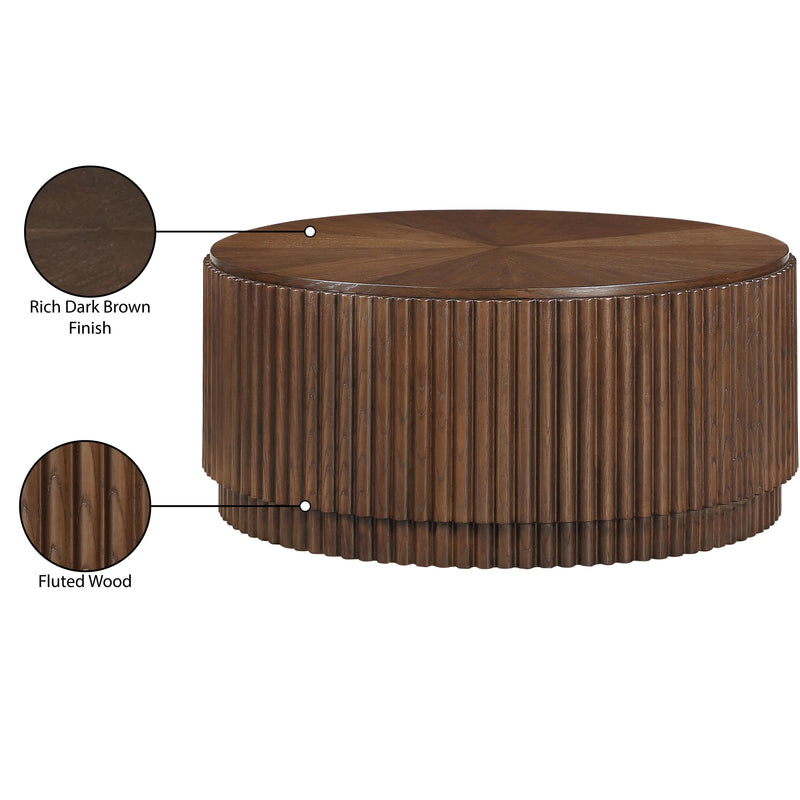 Meridian Ronin Brown Coffee Table IMAGE 5