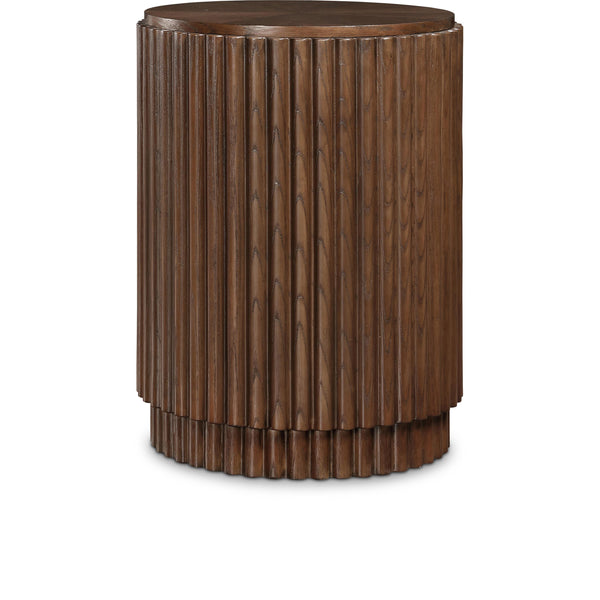Meridian Ronin Brown End Table IMAGE 1