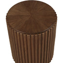 Meridian Ronin Brown End Table IMAGE 3