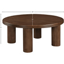 Meridian Hayden Brown Coffee Table IMAGE 7