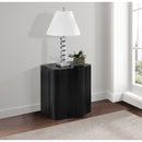 Meridian Zaire Black End Table IMAGE 2