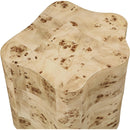 Meridian Zaire Natural Burl Wood End Table IMAGE 6