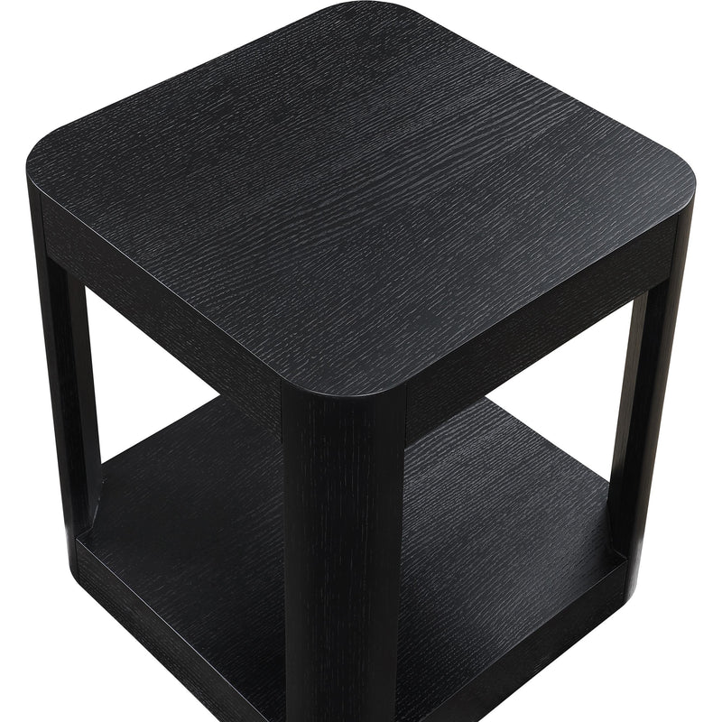 Meridian Reeves Black End Table IMAGE 4