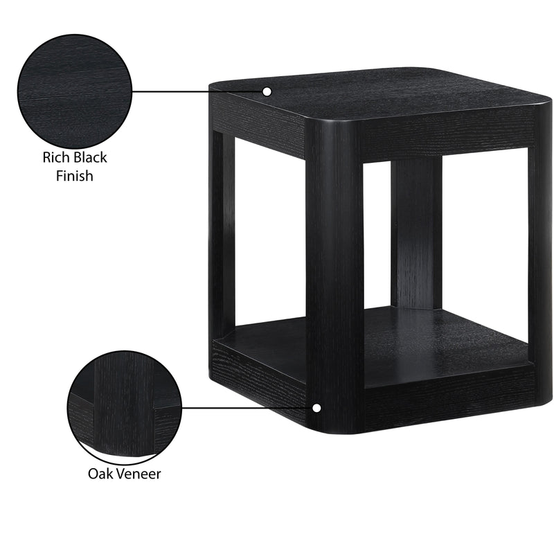 Meridian Reeves Black End Table IMAGE 7