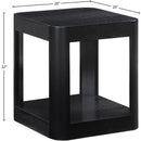 Meridian Reeves Black End Table IMAGE 8