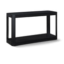 Meridian Reeves Black Console Table IMAGE 1