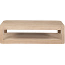 Meridian Reeves Natural Coffee Table IMAGE 3
