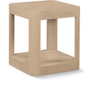 Meridian Reeves Natural End Table IMAGE 1