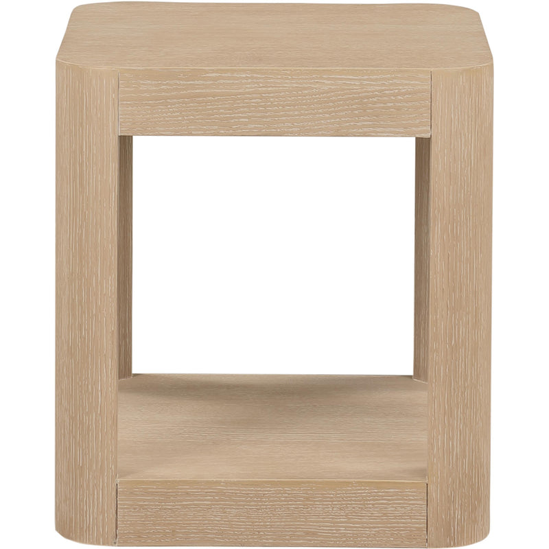Meridian Reeves Natural End Table IMAGE 3