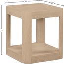 Meridian Reeves Natural End Table IMAGE 8