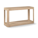 Meridian Reeves Natural Console Table IMAGE 1