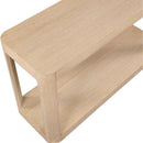 Meridian Reeves Natural Console Table IMAGE 4