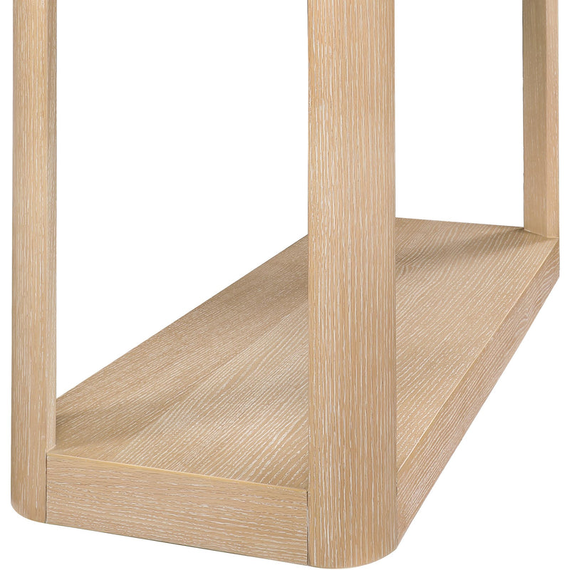 Meridian Reeves Natural Console Table IMAGE 5