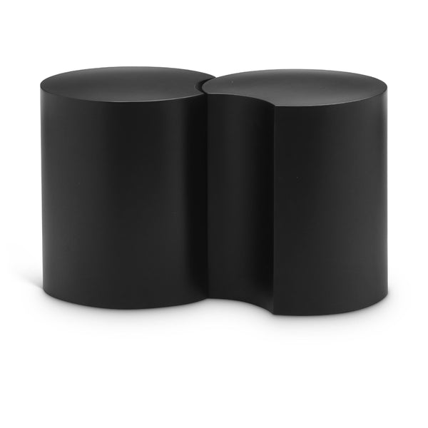 Meridian Dimple Black End Table IMAGE 1