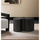 Meridian Dimple Black End Table IMAGE 2