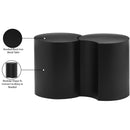 Meridian Dimple Black End Table IMAGE 5