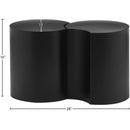 Meridian Dimple Black End Table IMAGE 6