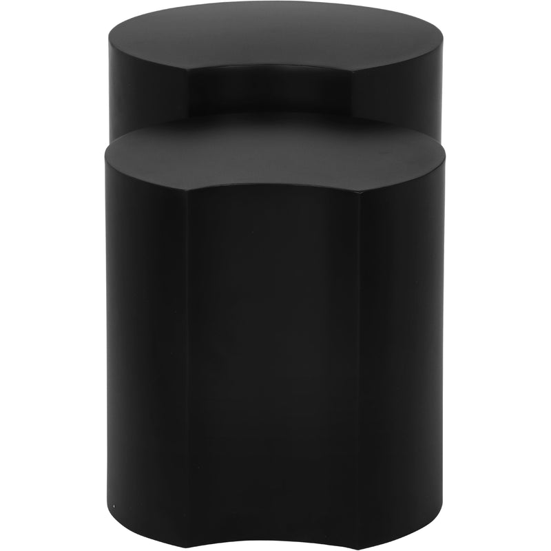 Meridian Dimple Black End Table IMAGE 3